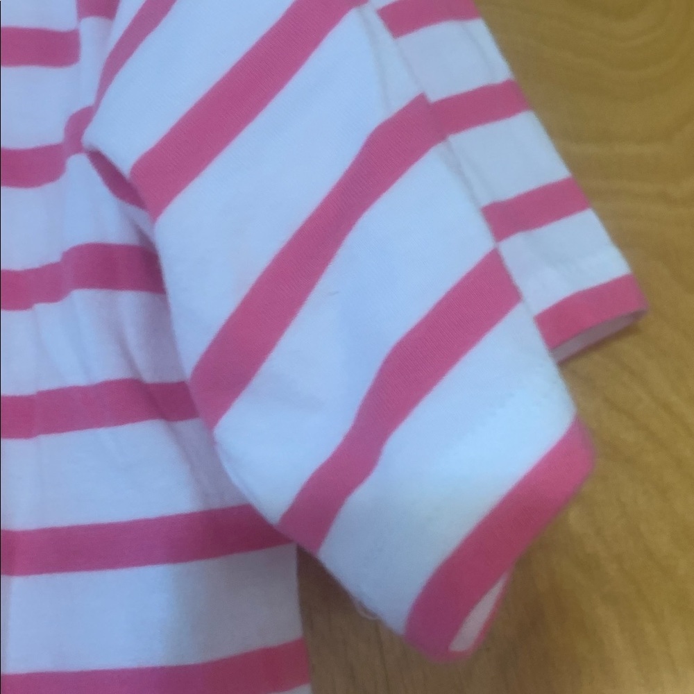 Pink and White Striped Tee ( spare room) - Picture 3 of 4